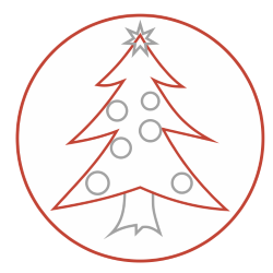 Stromek Vánoce MDP